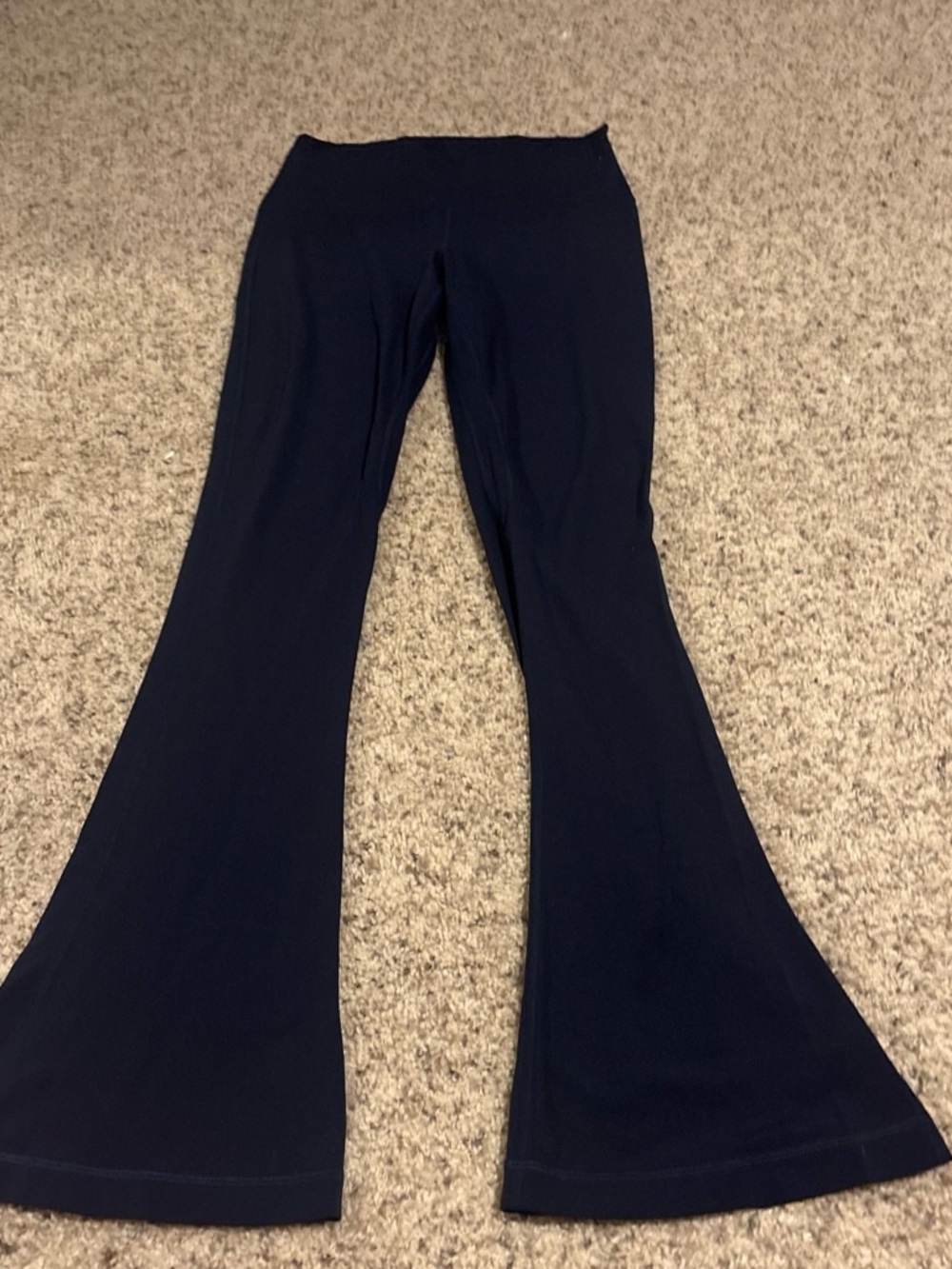 lululemon athletica Black Flared Leggings